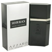 Azzaro Silver Black Eau De Toilette Spray for Men 3.4 oz
