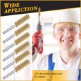 thumbnail image 7 of Hole Brush Cleaning Brush Set Steel Wire Hole Brush Set Stainless Steel Cleaning Brush for Electric Impact Drill, 7 of 7