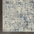 thumbnail image 4 of Nourison Rustic Textures Abstract Ivory/Grey/Blue 5'3" x 7'3" Area Rug, (5x7), 4 of 8