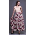 thumbnail image 3 of Bimba Printed SkirtsÂ&nbsp;ForÂ&nbsp;Women Long Length 5 Tier Cotton Skirt Boho Clothing, 3 of 5