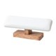 thumbnail image 2 of Expositor de relojes de madera, soporte para pulseras, soporte para coleteros, organizador de joyas Blanco, 2 of 9