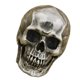 thumbnail image 3 of Anillo de cabeza de fantasma Anillo de calavera Anillo de accesorios de plata Anillo de grieta tallada retro, 3 of 5