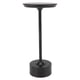 thumbnail image 3 of Lámpara de mesa inalámbrica recargable 2000 mAh 3 niveles de brillo portátil USB C LED lámpara de noche de metal negro, 3 of 12