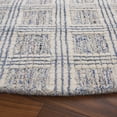 thumbnail image 3 of Safavieh Ebony Hester Plaid Area Rug, Blue/Ivory, 6' x 6' Round, 3 of 10