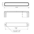 thumbnail image 2 of Richelieu BP770128AE 5" Center To Center Handle Cabinet Pull From The Expression, 2 of 2