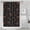 Black Halloween Pumpkins-1, variant on Black Halloween Spider Webs Shower Curtain 36"x72" ,Bathroom Decorative Shower Curtains Set with 12 Hooks,Modern Waterproof Washable Shower Curtain