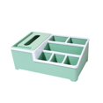 thumbnail image 3 of sostenedor del tejido Caja De Pañuelos Caddy Contenedor Multifunción Para Tocador Escritorio Verde Claro Magideal sostenedor del tejido, 3 of 7