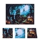 thumbnail image 5 of Fondo de linterna de calabaza de Halloween, fondo de Halloween duradero colgante suave fácil de almacenar para cumpleaos para fiestaCostumes Fyydes Descripción de la referencia, 5 of 6