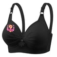 thumbnail image 5 of Wiyuqeen Women's Push Up Bra BC Cups Inspirational Graphic Adjustable Straps Wireless Comfort T-Shirt Bras Full Support, 5 of 5