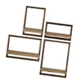 thumbnail image 2 of Estantes Flotantes, Estantes de Pared de Madera, Juego de Estantes de Exhibición Y Almacenamiento de Decoración de Pared Moderna Y Rústica para Cocina 4 piezas marrones, 2 of 8