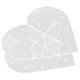thumbnail image 1 of Heart Shaped Acrylic Clear Cake Pops Stand For Birthday Party Presentations 1Set, 1 of 4