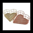thumbnail image 1 of 2 Uds Bandeja de Metal Bandejas de Frutas Bandejas de Almacenamiento de JoyeríA Cesta de CorazóN Cesta de Alambre Cesta de Almacenamiento de Archivos Libro, 1 of 1