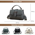 thumbnail image 5 of Crossbody Bag for Women Fashion Designer Small Shoulder Purse Genuine Leather Top-Handle Satchel Retro Handbags for Ladies, 5 of 7