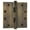 Brass And Black, variant on Baldwin 1041060I Ball Bearing Hinge, Satin Brass & Brown