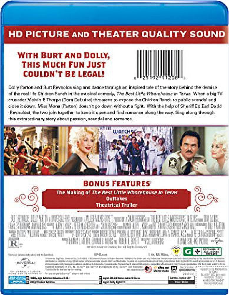 The Best Little Whorehouse in Texas (Blu-ray)