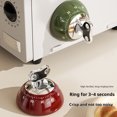 thumbnail image 3 of Toystoory Reloj despertador magnético de acero inoxidable, temporizador mecánico, artículo esencial de laboratorio Cocina y Comedor beige, 3 of 6