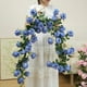 thumbnail image 1 of Artificial Rose Silk Flower Vines Decoration Plastic Flower Rattan, 1 of 6