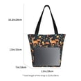thumbnail image 5 of Kdxio Forest Elf Women Reusable Grocery Bags Foldable Ripstop,Reusable Shopping Bags for Shopping,Gym,Gift, 5 of 8