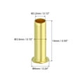 thumbnail image 2 of Uxcell 4mm Tube OD Brass Compression Insert Ferrules Brass Ferrule Fitting 10 Pack, 2 of 6