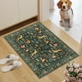 thumbnail image 4 of DUKINO 2x3 Rug, Washable Animal Rugs for Entryway, Non Slip Indoor Door Mat, Soft Low Pile Small Area Carpet for Entrance, Bedroom, Kitchen, Laundry, Bathroom, Black, 4 of 8