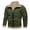 40 Green, variant on guisaled Suede Jacket Men Zipper Lapel Collar Sherpa Lined Jackets Winter Warm Thicken Fleece Jacket Military Tactical Jacket s