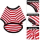 thumbnail image 5 of 4 piezas de camiseta para perro, camiseta a rayas para perro pequeño, ropa para mascotas, sudadera para cachorro, ropa para perros pequeños y medianos, 5 of 7