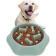 thumbnail image 2 of Cuenco de alimentación lenta verde para perros, cuenco de alimentación lenta, cuenco antiglotón para perros y gatos, promueve una alimentación saludable y una digestión lenta, 2 uds., 2 of 5