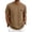 #451-Brown, variant on Men's Short Sleeve Crew Neck T Shirt Casual Basic Solid Color Tee With Small Logo For Daily Wear Gray M Gifts for Father