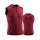 thumbnail image 1 of Camiseta sin mangas de cuello redondo para hombre, sudadera con capucha sin mangas de color liso, blusa deportiva con cremallera para hombre, 1 of 6