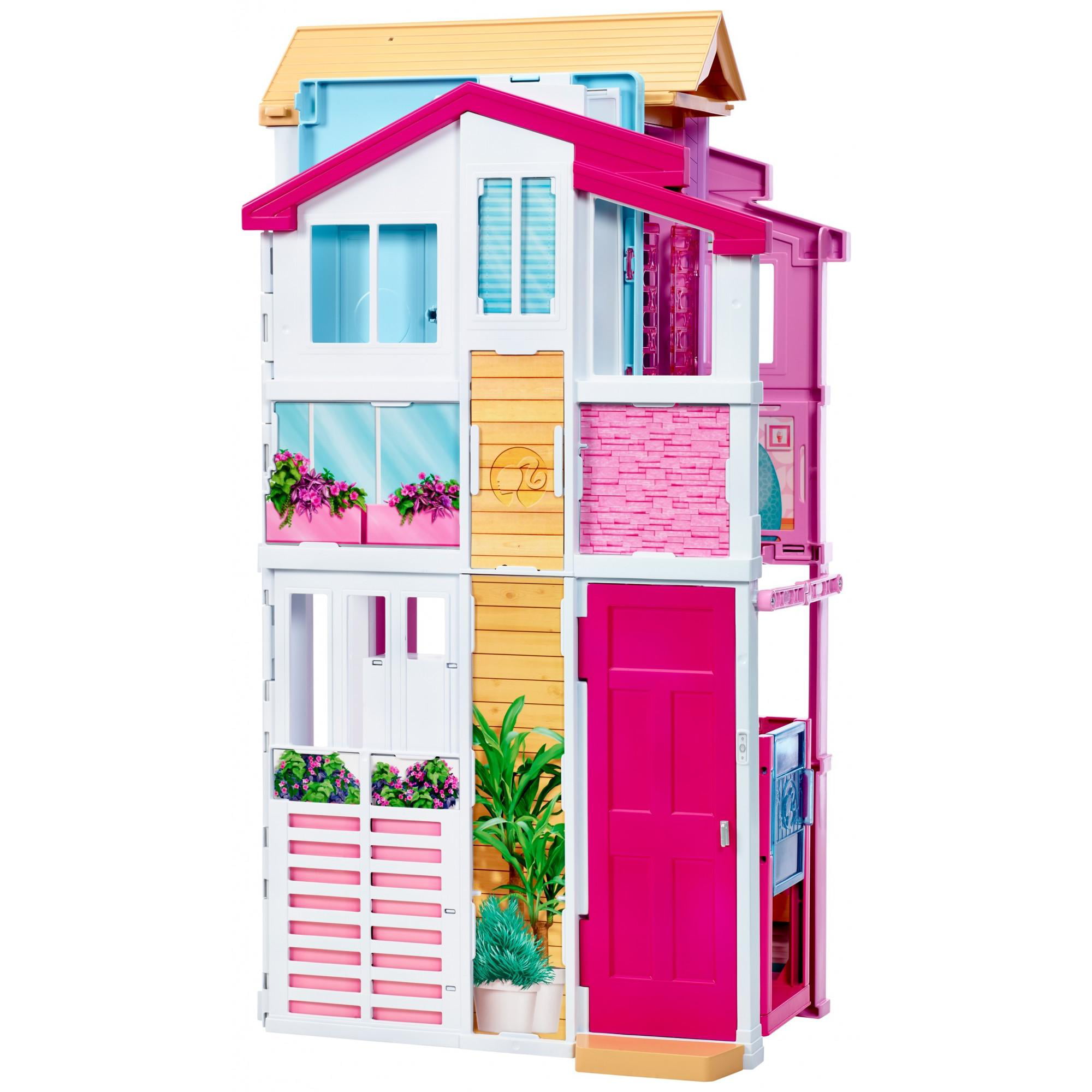 Лучший дом барби. Barbie городской дом Малибу dly32. Дом Барби Mattel story House. Домик Барби двухэтажный Малибу. Домик для Барби розовый Dollhouse.