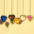 thumbnail image 4 of 3D Hanging Heart Suner Prism Crafts Sunlight Reflection Multi-angle Cutting Process Home Decoration Pendant, 4 of 7