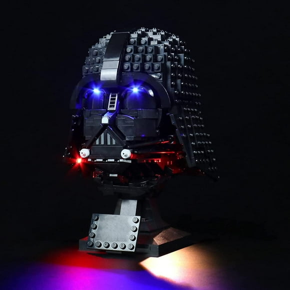 Led Light Kit for Lego Star Wars Darth Vader Helmet Building Kit, Lighting Kit Compatible