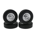 thumbnail image 4 of 8 Piezas Neumático de Rueda de Goma para D12 Mini 1/16 RC Coche Camión de Deriva Repuestos Accesorios, 4 of 5