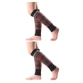 thumbnail image 3 of Qarigey Calentadores de piernas de moda de algodón, accesorio esencial para invierno, calentadores de piernas sin pies, calcetines hasta la Type3 NO3, 3 of 6