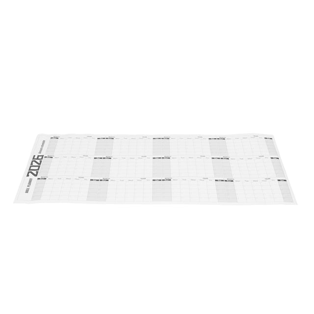 CHICHUMID Calendrier Effaçable à Sec Réutilisable pour Mur Noir avec Disposition Claire Planificateur Mensuel