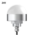 thumbnail image 1 of BTOER Versatile Tri-Color Alarm Light 70MM Semicircular LED Indicator with Buzzer 85dB, 1 of 9