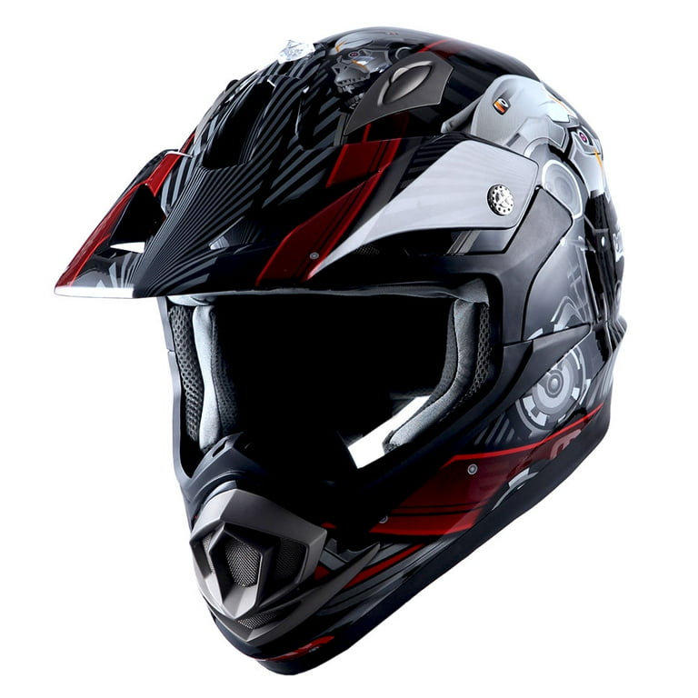 1Storm Adult Motocross Helmet Off Road MX BMX ATV Dirt Bike