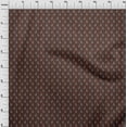 thumbnail image 3 of oneOone Cotton Poplin Fabric Leaves & Paisley Block Printed Craft Fabric BTY 56 Inch Wide, 3 of 4