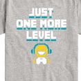thumbnail image 3 of Instant Message - Gamer Just One More Level - Toddler & Youth Short Sleeve Graphic T-Shirt, 3 of 6