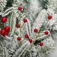 thumbnail image 3 of Injueey Bayas de Navidad Espuma decorativa Festival de vacaciones artificiales Recogida de ambientes de Navidad Decoración al aire libre Cono Type1 NO1, 3 of 6