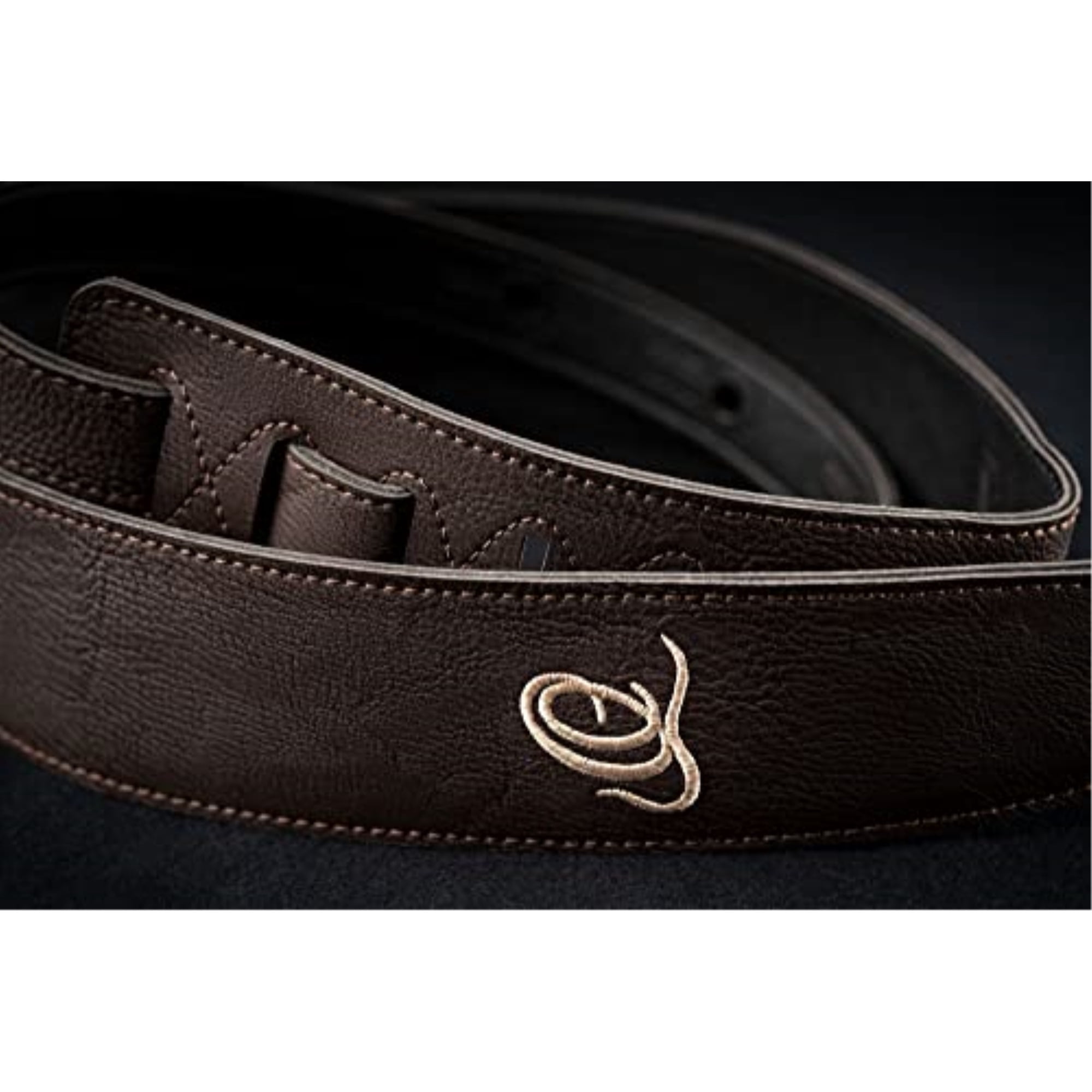Ortega Vegan Series Guitar Straps Brown 2.36 in.