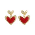 thumbnail image 1 of Hearth & Gear Boucles d'Oreilles Rouges Petites à la Mode et au Tempérament Exquis et Petites Boucles d'Oreilles à Tige en Argent Boucles d'Oreilles d'Hiver Boucles d'Oreilles pour Femmes Boucles d'Oreilles pour Femmes Boucles d'Oreilles à Clip en Perles Boucles d'Oreilles Créoles Statement Boucles d'Oreilles pour Femmes, 1 of 6