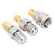 thumbnail image 2 of Adaptador tipo F a SMA de latón puro, impedancia de 50 ohmios, 6 uds., con fuerte conectividad para antenas externas de Radio Wi Fi, 2 of 8