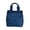 Blue, variant on Nylon Lunch Tote Bag, Multi Pocket Thermal Food Carrier, Portable Insulated Meal Storage Organizer, Large Capacity Zipper Lunch Bag, Reusable Daily Picnic Travel Tote