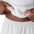 thumbnail image 3 of Pantalón deportivo Hanes EcoSmart sin bolsillo para hombre, color blanco, talla L, 3 of 7
