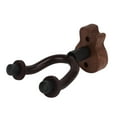 thumbnail image 2 of Accesorios para guitarra, colgador de pared para guitarra, gancho para guitarra negro, colgador de montaje en pared para guitarra de nogal negro, funcionalidad de alta precisión, 2 of 8