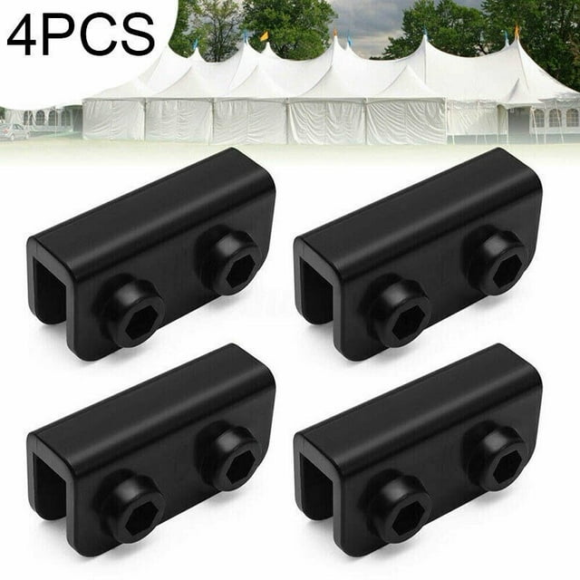 Ruibeauty 4Pcs Pop-Up Gazebo Replacement Connector Spare Parts Rectangular Bracket Set