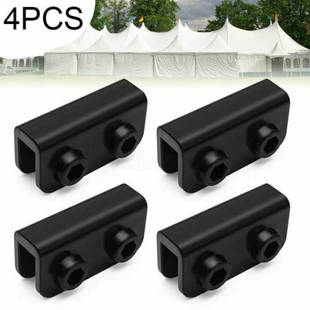 

4Pcs Pop-up Gazebo Replacement Connector Spare Parts Rectangular Bracket Set UK