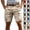 #02 Beige, variant on Men's Cargo Shorts 7 Inch Relaxed Fit Quick Dry Stretch Lightweight Tactical Wear Hiking with Multi Pocket ,XXL,#02 Black