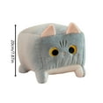 thumbnail image 2 of 2026 New Cat Plush Toys, Stuffed Animals Toys Cat Soft Pillow Toys, 7.86" Anime Movie Peripheral and Gift Dolls, Best Birthday Gifts for Holiday Xmas Easter for Friend and Family (7.88", Gray), 2 of 5